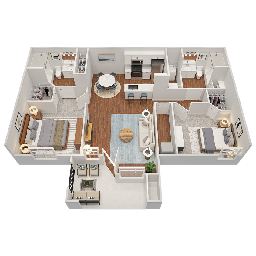 Floor Plan - The Palisade (Lower)