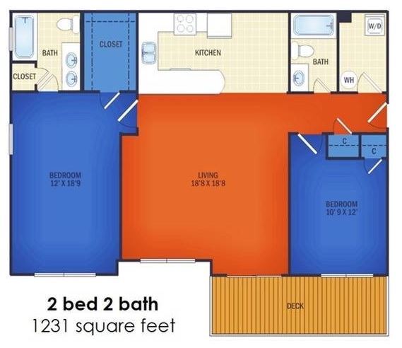 Floor Plan - 2A (Attached Garage)