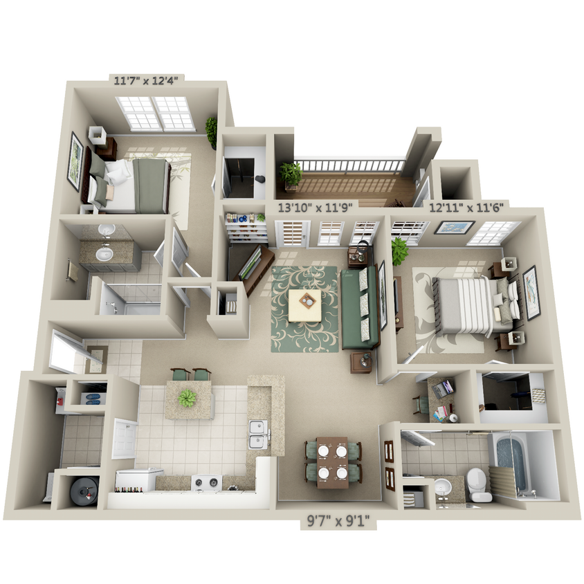 Floor Plan - Steamboat