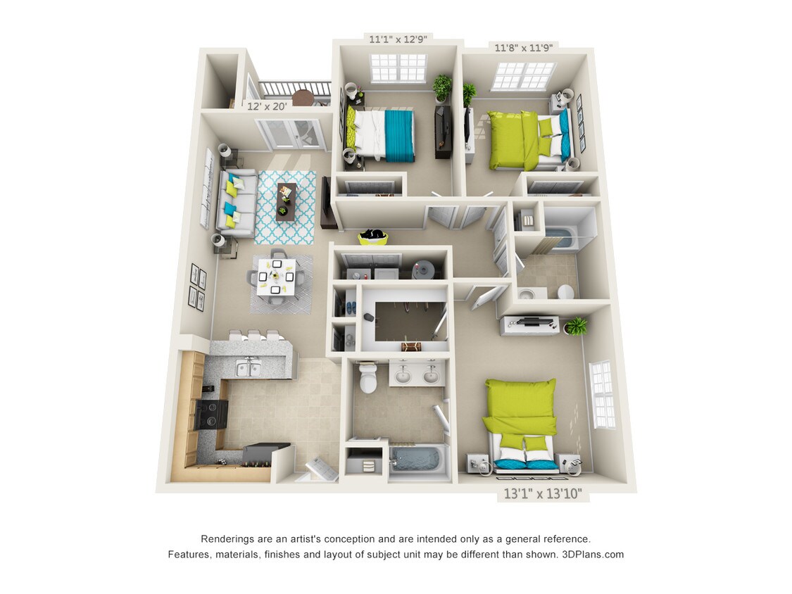 Floor Plan - The Tannenbaum