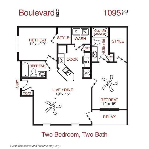 Floor Plan - Boulevard One