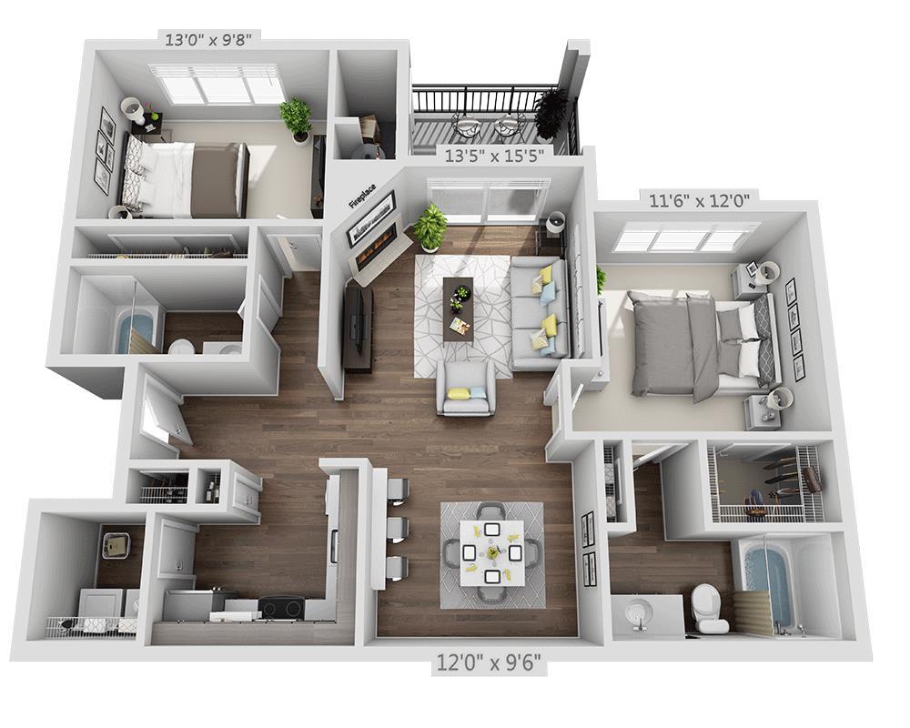 Floor Plan - Plan B2A