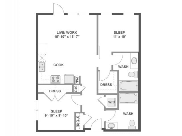 Floor Plan - C2LW