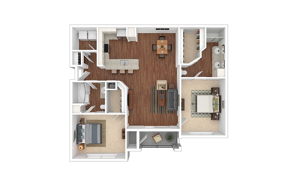 Floor Plan - Sterling - Renovated