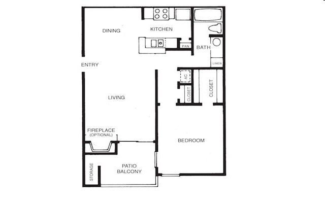 The Jamaica - 1F - 1 Bedroom (Jamaica F)
