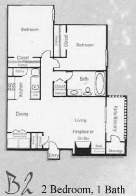 B2.png - 2 bed/1 bath