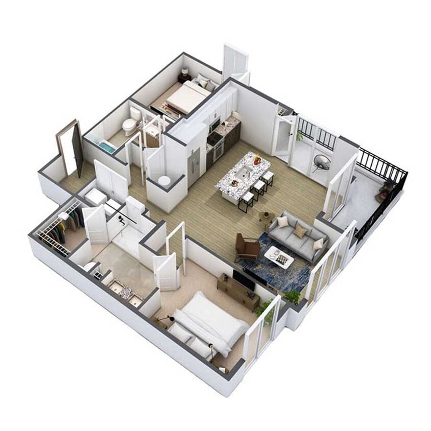 Floor Plan - Cameron - B7