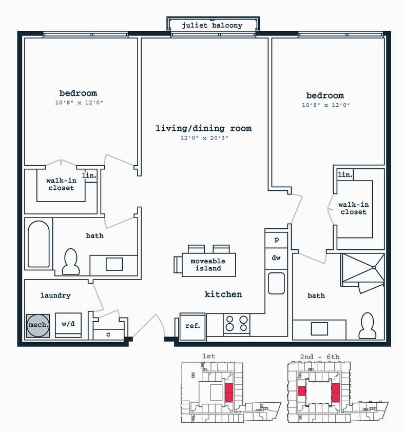 B3 - Two Bedroom Two Bathroom