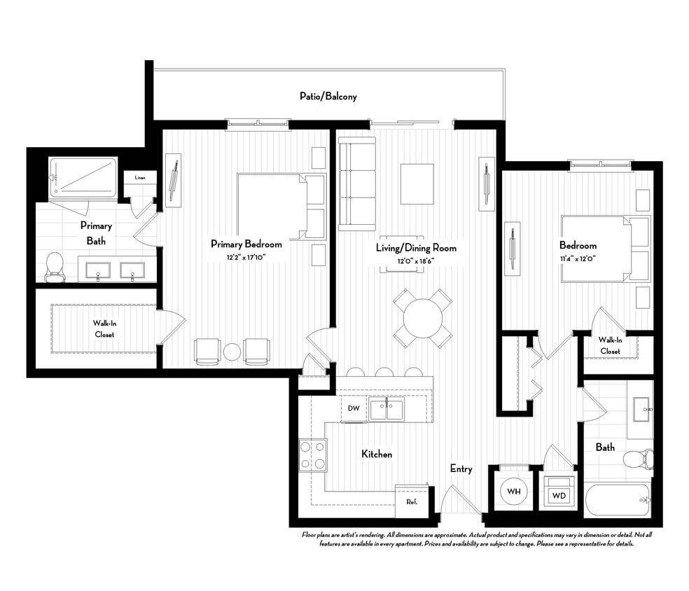 Floor Plan - B7W (Salary Requirements Apply)