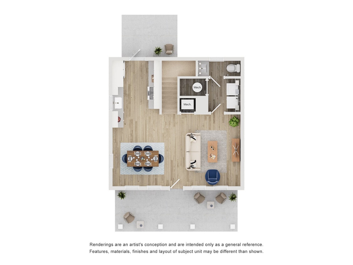 Floor Plan - Cottage B3