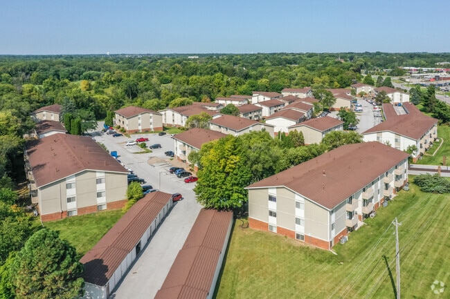 Aerial - Kimberly Club Apartments