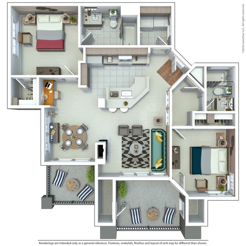 Floor Plan - Residence 2 Luxury