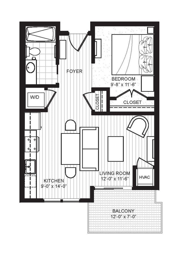 Ellipse on Excelsior and E2 - Ellipse - Express - 1 Beds - 1 Baths - 554 Sq. ft. - Ellipse - Express