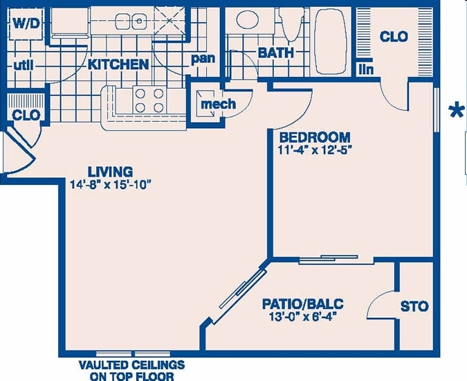 1BR/1BA - Water Tower