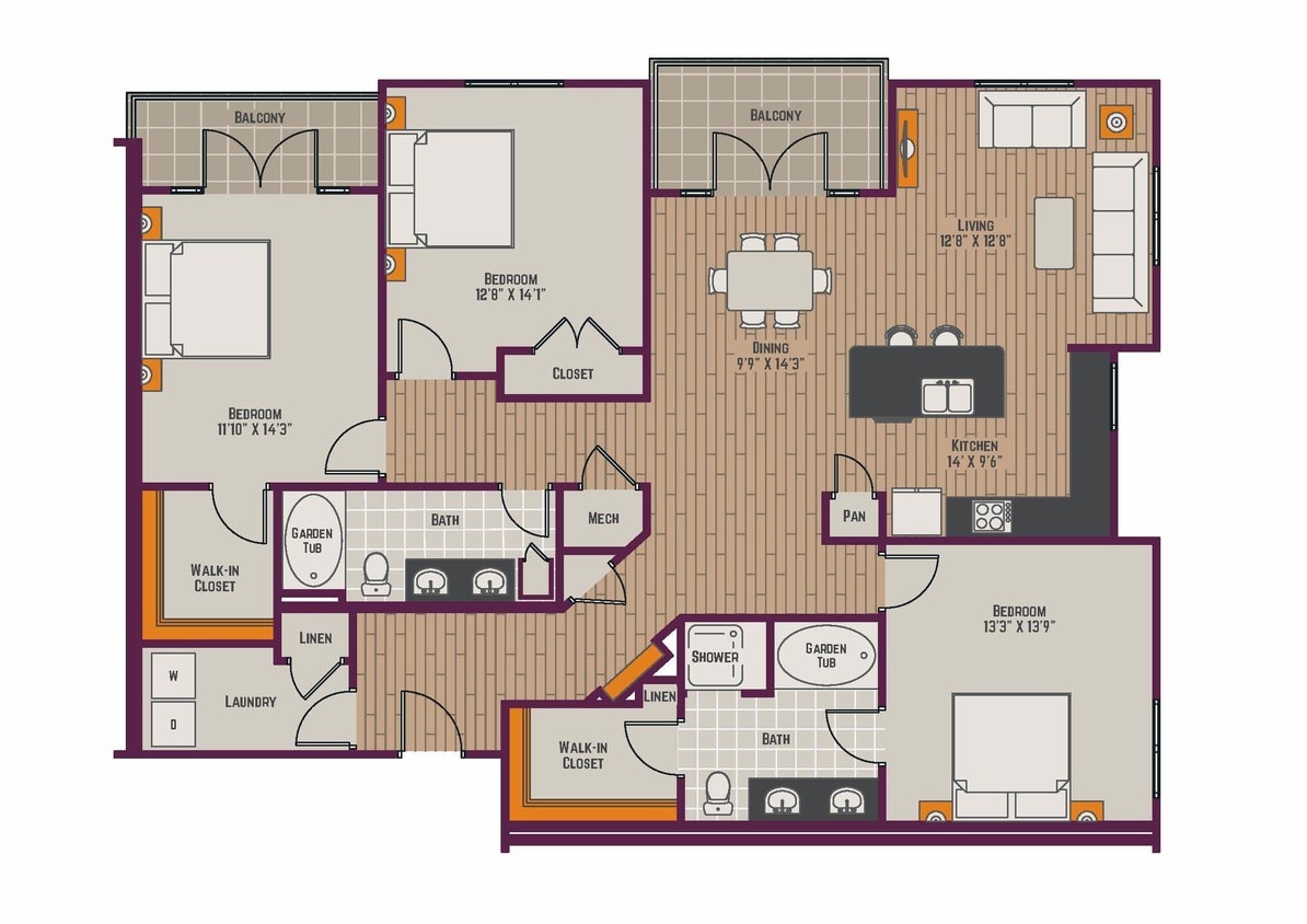 Floor Plan - 3LC