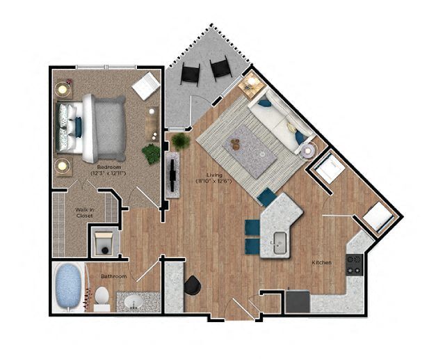 Floor Plan - 1D