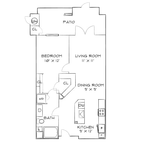 Floor Plan - Design 1B Premier