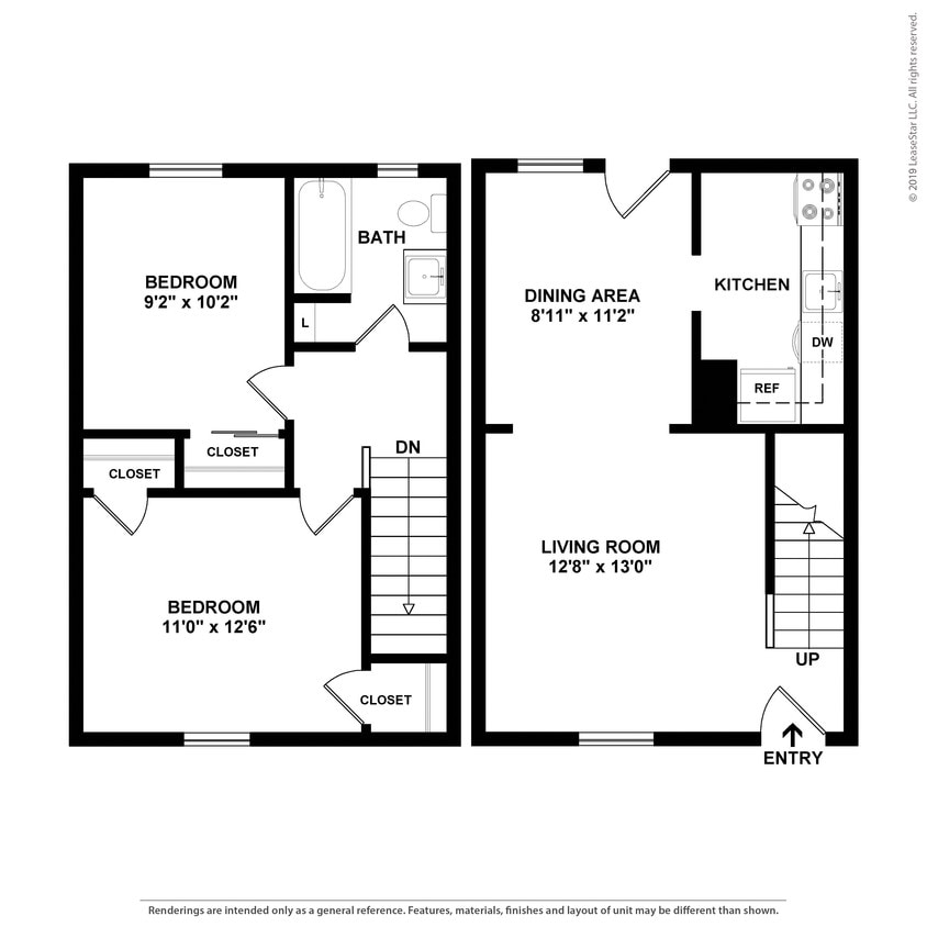Floor Plan - The Gayton