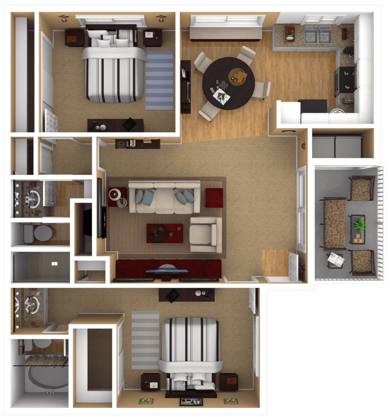 Floor Plan - Residence 4 Luxury