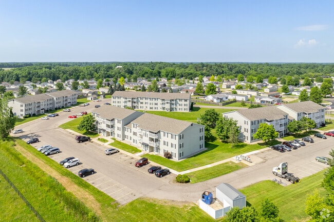 Aerial - Woodbury Estates Apartments