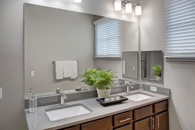 Primary Bathroom - Providence Place Apartments