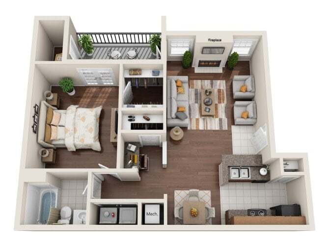 Floor Plan - The Banyan