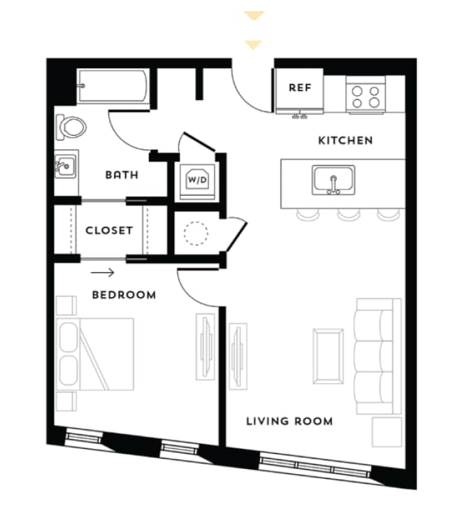 Floor Plan - Penthouse A7 (318)
