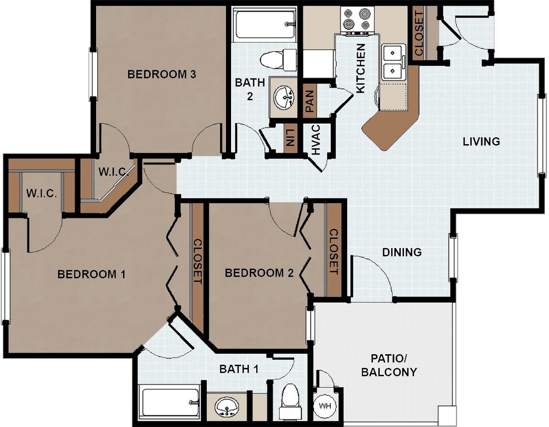 3-bedroom - A perfect place to call HOME. ONLY $99 move-in ...