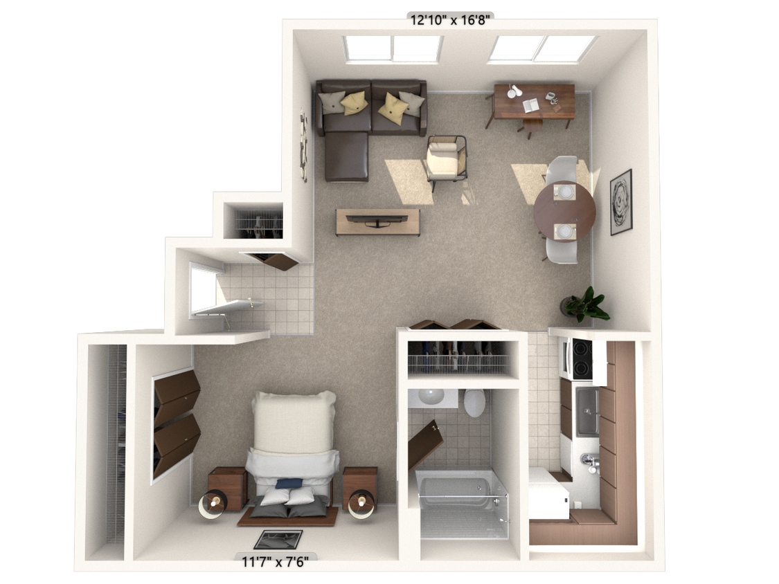 Floor Plan - The Shetland Studio