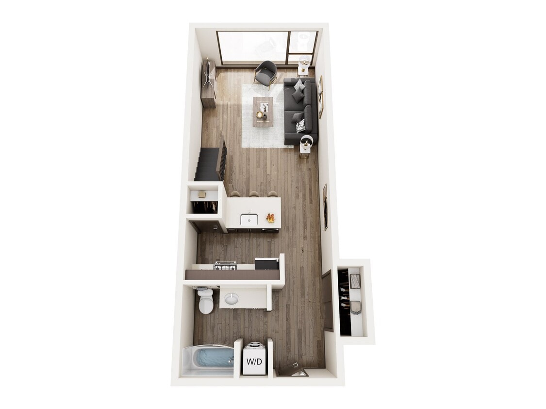 Floor Plan - A6L Loft