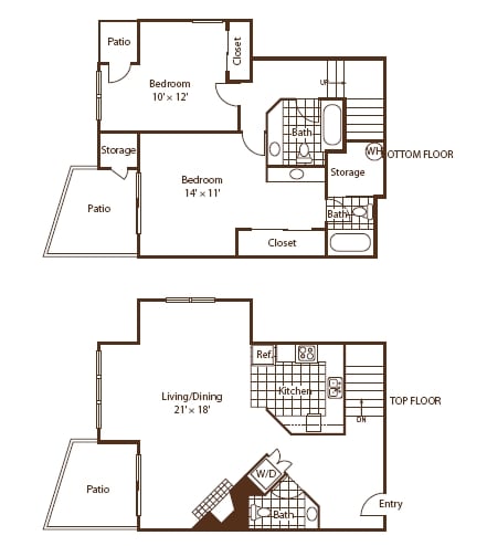 2BR/2.5BA - B11.2