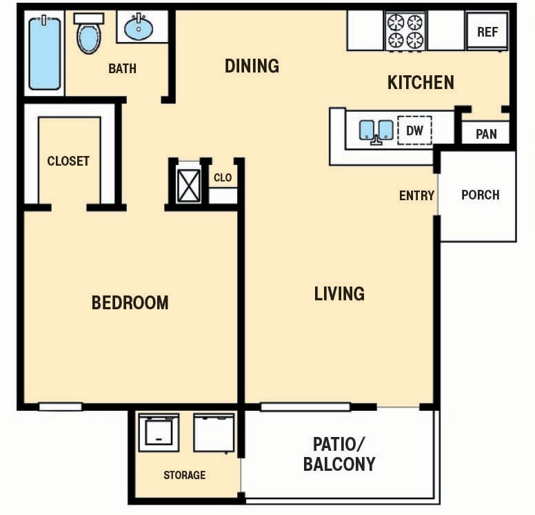 Floor Plan - The Nantucket