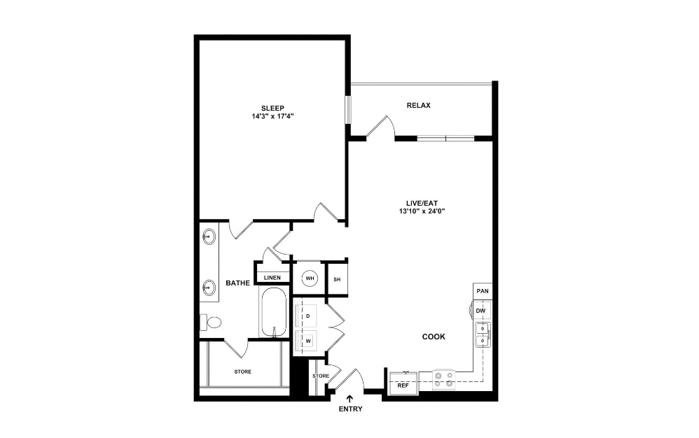 Floor Plan - OneH