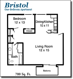 Floor Plan - Bristol