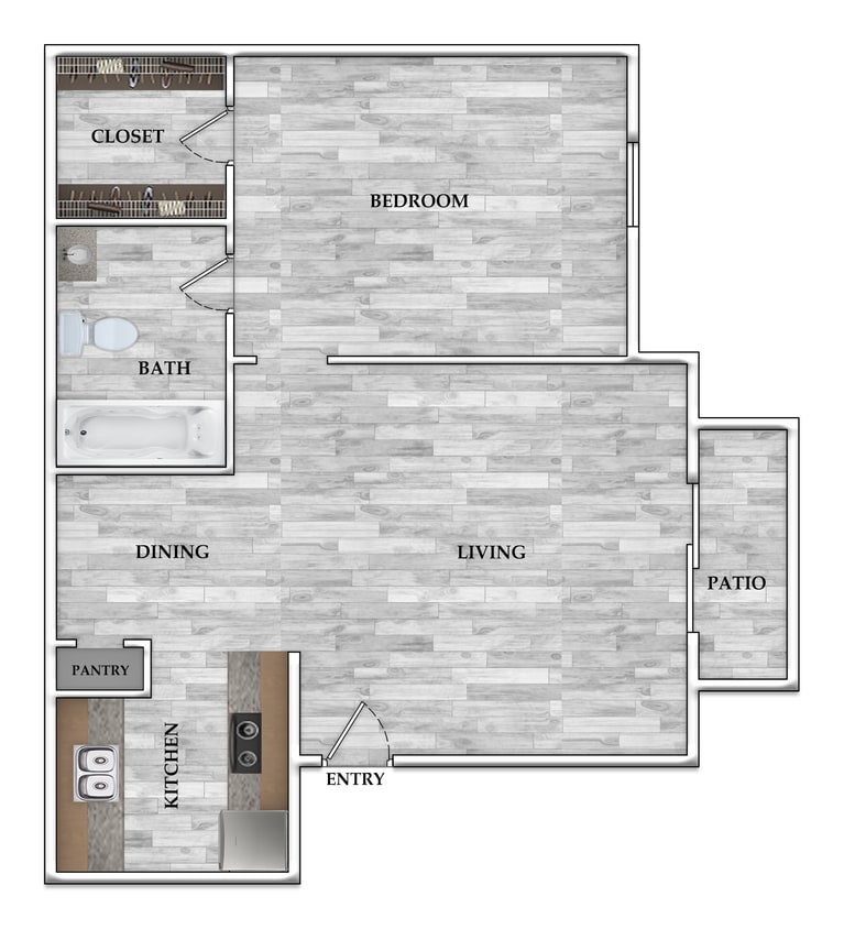 1bed 1 bath 519 sq ft.png - 1x1 519 SF