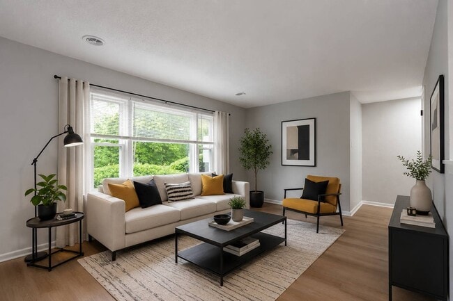 Living Room - 1901 Apartments