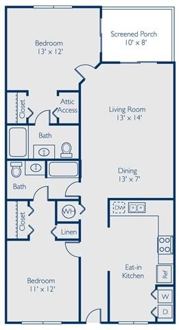 Floor Plan - St Martin