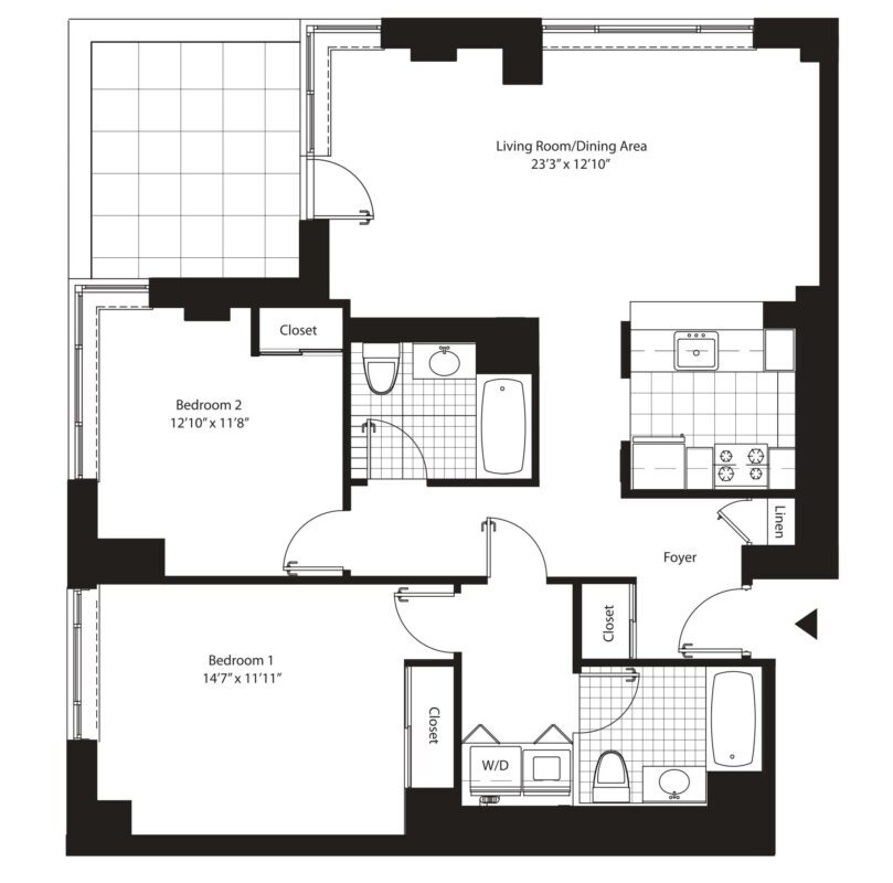 Regency with Terrace - Regency with Terrace
