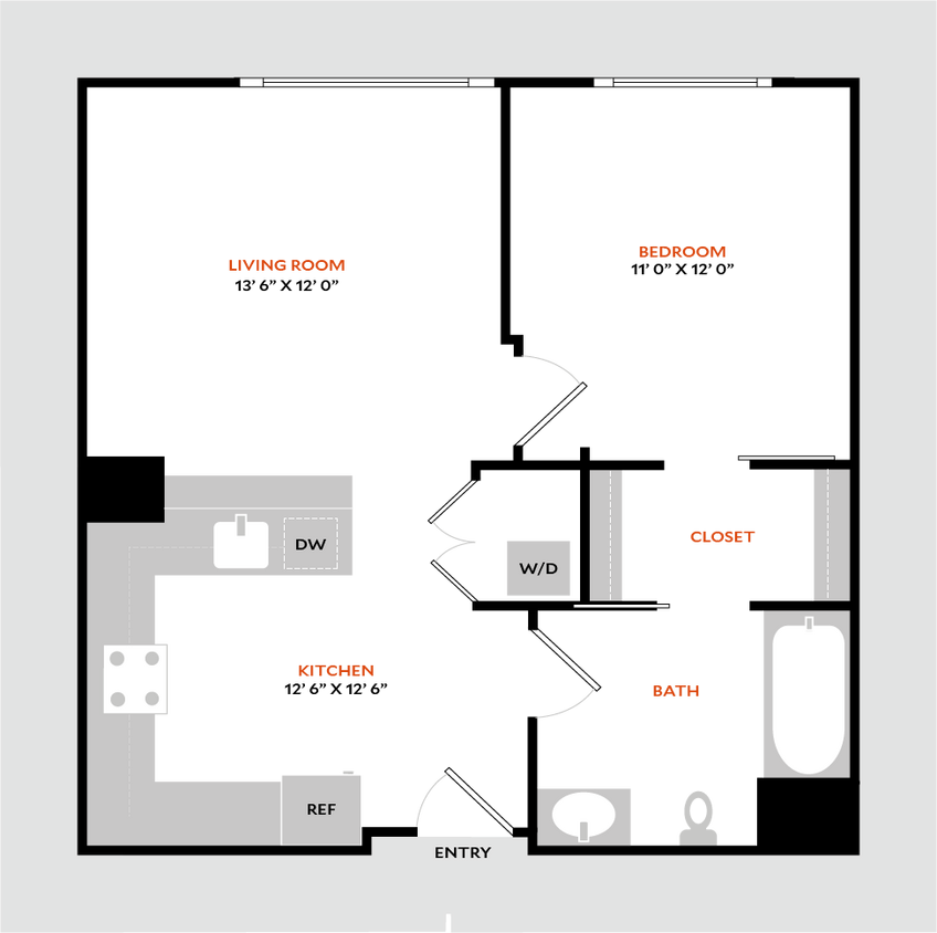 Floor Plan - Plan 1A