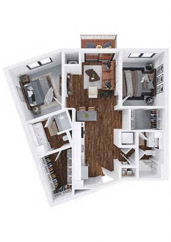 Floor Plan - Cumberland (BLDG I)