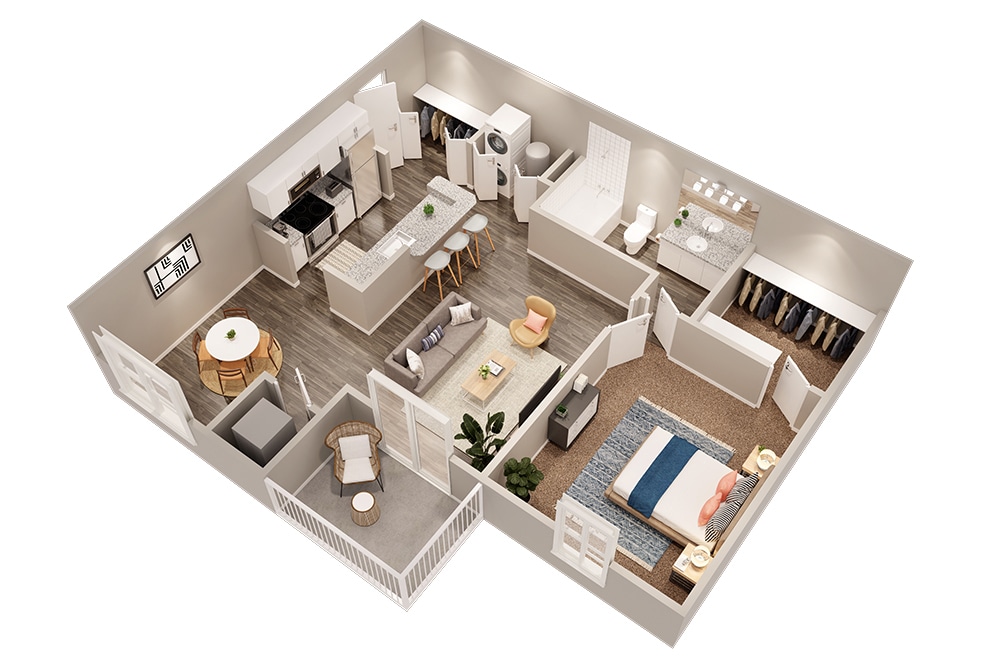 Floor Plan - The Sanderling III