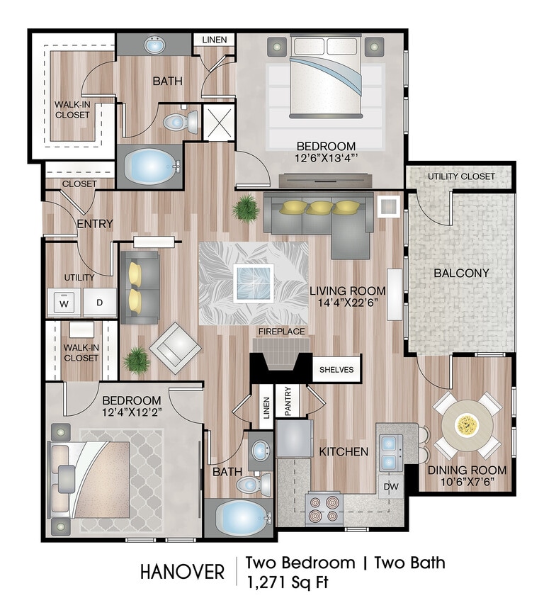 1271 Square Feet - Hanover