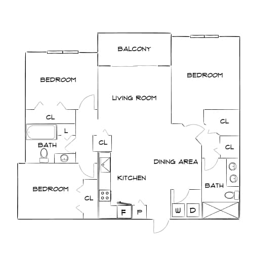 Floor Plan - Design 3A