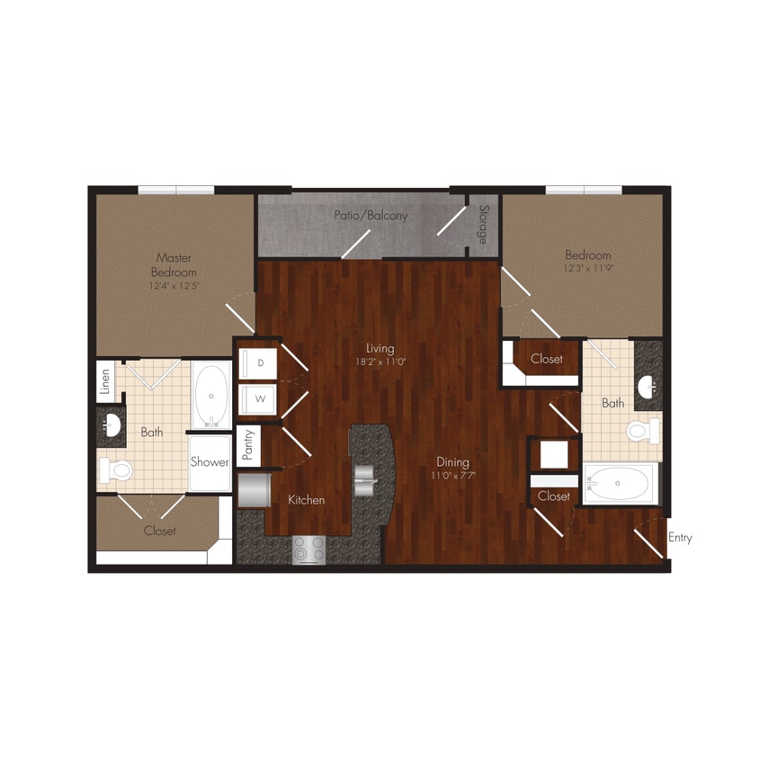 Floor Plan - The Woodhead