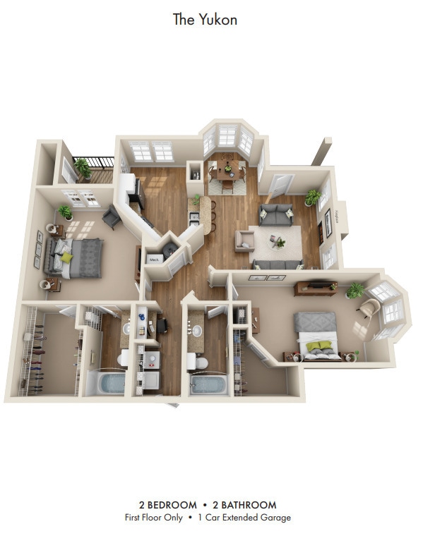 Floor Plan - The Yukon