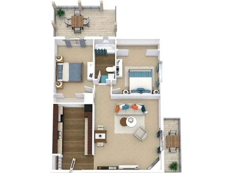 2x1 1010 Luna - Luna - Renovated
