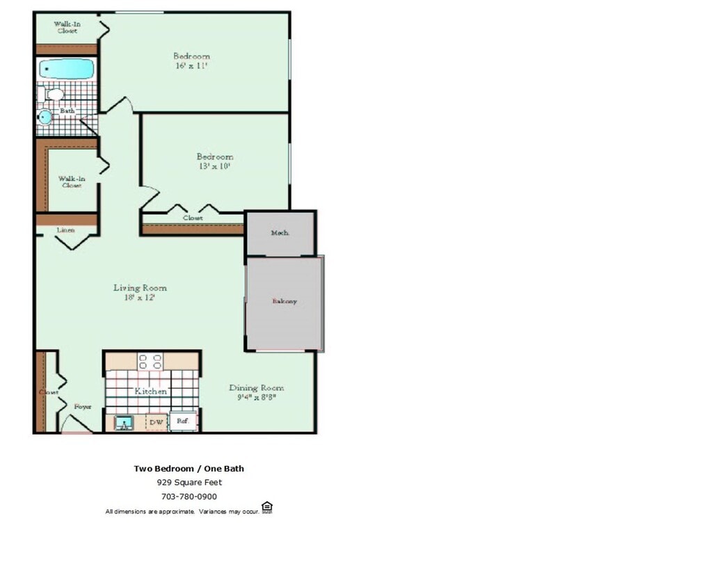 Floor Plan - B1-Renovated