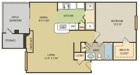Floor Plan - A4 - Sabine