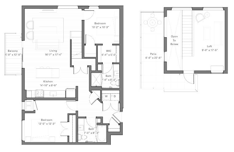 Lilidale Bp - Penthouse floor plan Irvine Exchange - Lilidale Bp - Penthouse