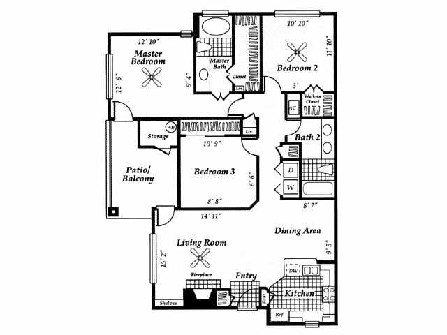Floorplan - Plan C-1